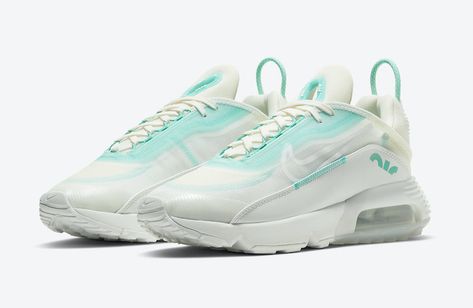 Nike Air Max 2090 Aurora Green CK2612-101 Release Date Air Max Plus Tn, Nike Air Max 2090, Air Max 2090, Air Max 90 Premium, Nike Max, Orange Camo, Air Max 98, Nike Air Max Plus, Nike Air Max 97