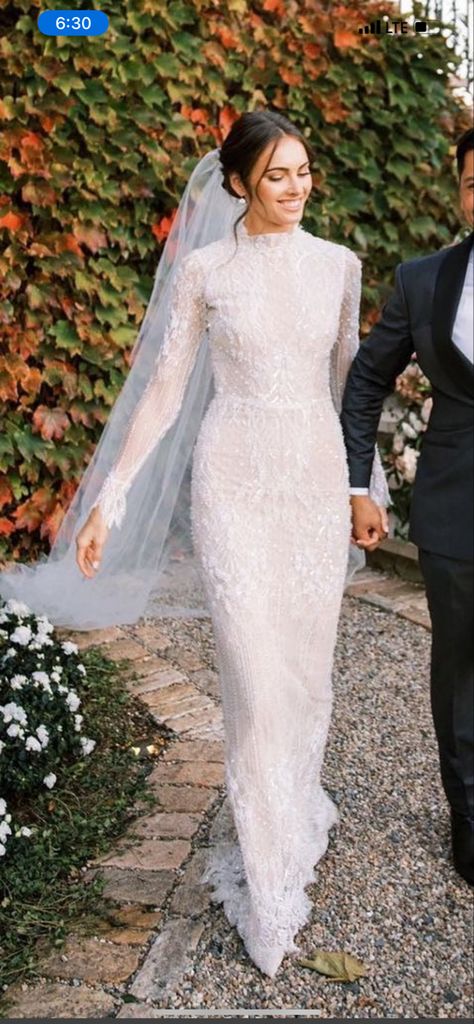 Turtle Neck Wedding Dress, Turtleneck Wedding Dress, Elegant Long Sleeve Wedding Dresses, Wedding Dress Necklace, Long Sleeve Wedding Gowns, High Neck Wedding Dress, Lace Wedding Dress With Sleeves, Classy Wedding Dress, Long Sleeve Wedding Dress Lace