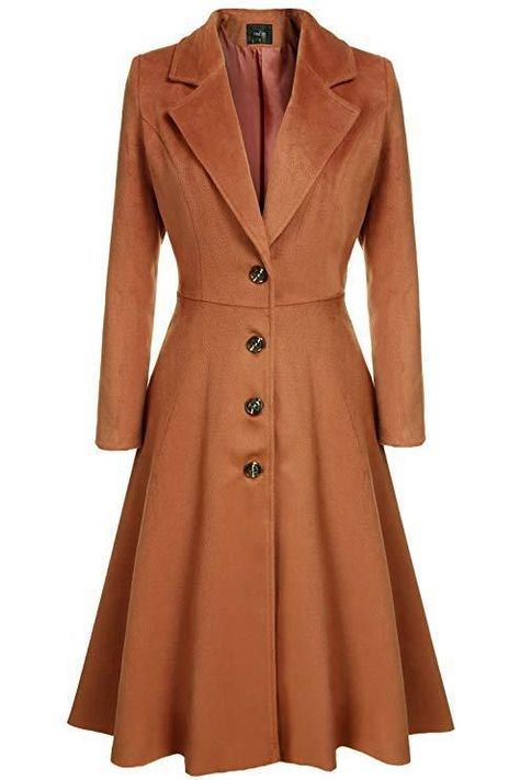 Coat Women Fashion, Long Trench, Retro Mode, Long Trench Coat, Belted Trench Coat, Long Sleeves Coats, Moda Vintage, Woolen Coat, Trench Coats Women