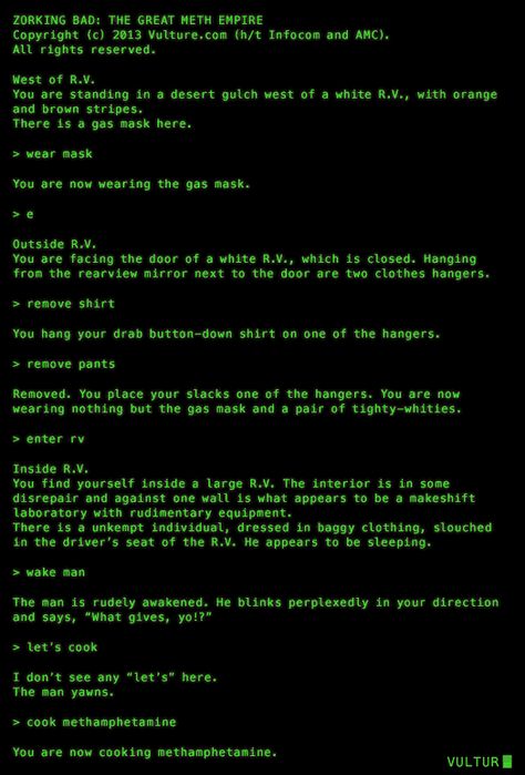 Breaking Bad As a Text-Based Computer Game Hacker Aesthetic, Episode Choose Your Story, Data Visualization Design, Dark Green Aesthetic, Computer Game, Technology Wallpaper, Walter White, Watch Dogs, Adventure Game