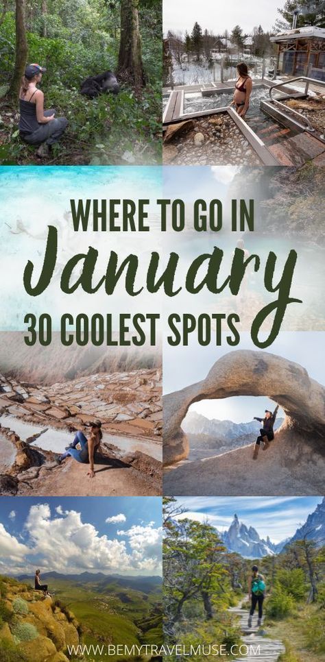 4 Day Vacation Ideas, New Years Travel Destinations, Best Places To Travel In January, Where To Travel In January, January Travel Destinations Usa, January Vacation Destinations Us, January Vacation Destinations, Coolest Places In The World, January Travel Destinations