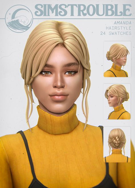 Ts4 Cc Patreon Free, 4 Hairstyles, Cc Folder, Cc Hair, Pelo Sims, The Sims 4 Packs, Sims 4 Mm Cc, Sims 4 Body Mods, Sims 4 Gameplay