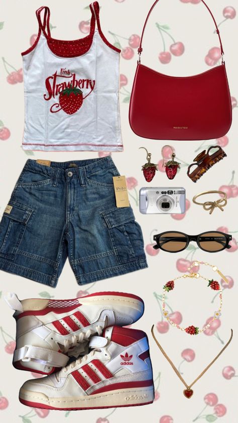 #outfit #outfitinspo #style #styleinspo #styleinspiration #90s #romcom #romcomaesthetic #coquette #strawberryaesthetic #summeraesthetic #coolgirlstyle #coolgirl #coolgirlinspo #vacationstyle #eurosummerfit Romcom Outfits, 90s Romcom, Nineties Fashion, Outfitinspo Style, Cool Girl Style, Outfit Collage, Simple Trendy Outfits, Cute Simple Outfits, Outfit Inspo Fall