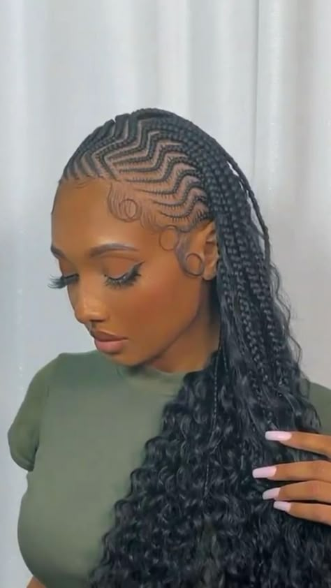 Lemonade Braids Hairstyles, Cornrows Braids For Black Women, Braids Long, Big Box Braids Hairstyles, Feed In Braids Hairstyles, Goddess Braids Hairstyles, Box Braids Hairstyles For Black Women, Braided Cornrow Hairstyles, Braids Hairstyles Pictures