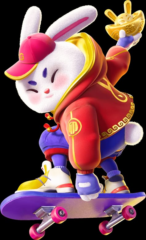 Slot Character Png, Slot Png, Casino Poster, Rabbit Png, Free Casino Slot Games, Lucky Rabbit, Casino Slot Games, Game Background, Game Icon