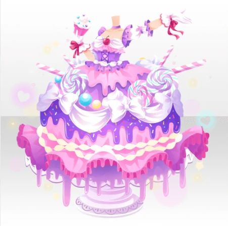 Candy Dress Drawing, Charlotte Cake, Crazy Cake, Ye Ye, Sketch Fashion, 귀여운 음식 그림, Candy Dress, Dream World, Crazy Cakes