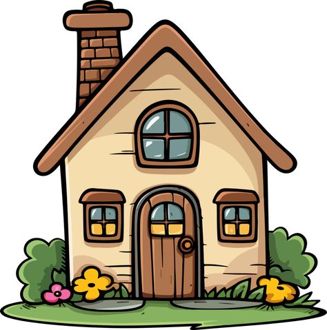 House Cartoon Image, Home Drawing Simple, Home Clipart, Cartoon Home, Home Cartoon, House Cartoon, House Clipart, Cartoon House, Printable Pictures