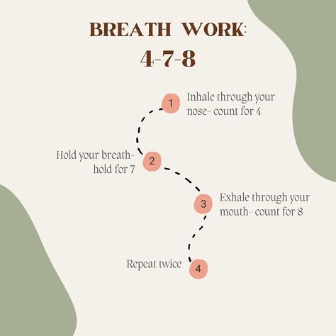 Breath Work, Grounding Exercises, Calming Techniques, Grounding Techniques, Therapy Worksheets, Breathing Techniques, Relaxation Techniques, Mental And Emotional Health, Self Care Activities