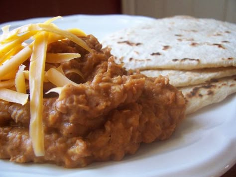 How to Make Homemade Refried Beans Canning Refried Beans, Homemade Refried Beans, Taco Food, Frijoles Refritos, Refried Beans, Side Recipes, Bean Recipes, Mexican Dishes, Chili Powder