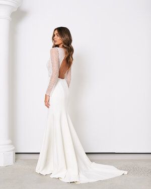 Jane Hill — Alice in Ivory Natalie Sole, Jane Hill, Fall Winter Wedding, Old New Borrowed Blue, Runway 2020, Elegant Wedding Dresses, Hill Wedding, Long Sleeve Wedding Dress, Wedding Dresses 2020