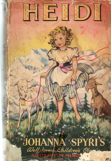 My favourite Heidi cover (ours is a little better condition than this one!) Children's Book Cover, Johanna Spyri, Favorite Childhood Books, Classic Childrens Books, Sweet Stories, Childhood Books, My Childhood Memories, Beautiful Books, Children Books