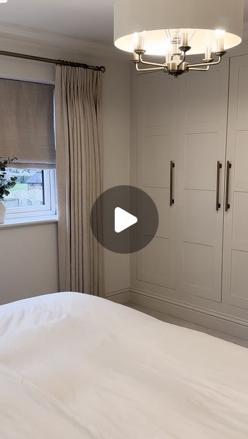 Juliette- INTERIORS on Instagram: "Ikea Pax Hack fitted wardrobes with the beautiful addition of the Fitzrovia handles from @hendelandhendel  Use code JULIETTE15 for 15% discount—ad—  #wardrobes #fittedwardrobes #ikea #ikeapax #ikeapaxhack #ikeahack #diy #diyhomedecor #neutralhome #neutraldecor #bespoke #bedroom #bedroompanelling #bedroomdesign #bedroomideas #bedroomstyling #bedroomdecor #bedroomfurniture #wardrobes #hardware #selfbuild #selfbuilduk" Pax Wardrobe Beside Bed, Ikea Pax Wardrobe Over Bed, Ikea Pax Bedroom, Pax Wardrobe Layout, Ikea Bedroom Master Pax Wardrobe, Ikea Pax Wardrobe 35cm Depth, Ikea Pax Wardrobe Hack, Pax Hack, Fitted Wardrobe Ideas