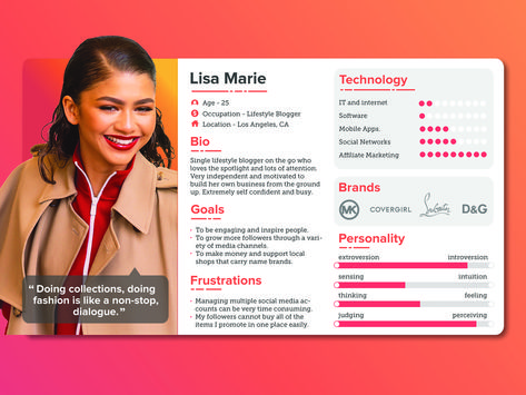 UX User Persona by Beau Pesa on Dribbble Ux Persona Design, Persona Ux Design, Persona Design Layout, Persona Layout, Persona Ux, Ux Persona, Persona Examples, Persona Template, Persona Design