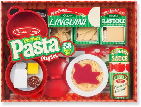 Melissa & Doug Melissa&Doug& Perfect Pasta PlaySet #Sponsored , #SPONSORED, #Doug#Melissa#Perfect Felt Pasta, Fun Pasta, Play Food Set, Play Kitchens, Melissa And Doug, Perfect Pasta, Toy Food, Melissa & Doug, Girl Toys