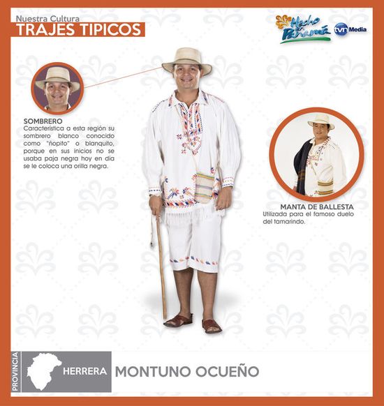 VESTUARIOS MASCULINOS Traditional Dresses, National Dress, Panama | vlr ...