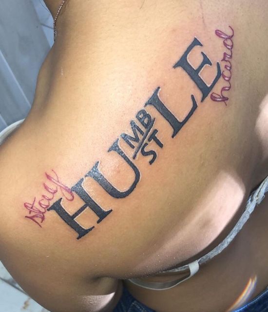 Stay Humble  Humble tattoo Hand lettering inspiration Typography  inspiration