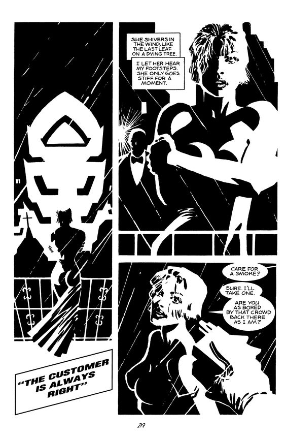 Sin City: The Customer Is Always Right page 1 by Frank Miller