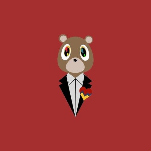 Kanye West Dropout Bear By Skyspeck Kanye West Painting Kanye West Graduation Bear Kanye West Bear