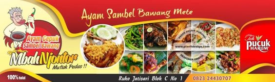 Contoh Banner Spanduk Makanan