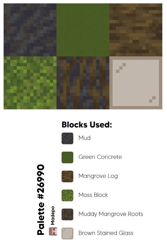 Minecraft Block Pallete In 22 Minecraft Blocks Minecraft Minecraft Architecture