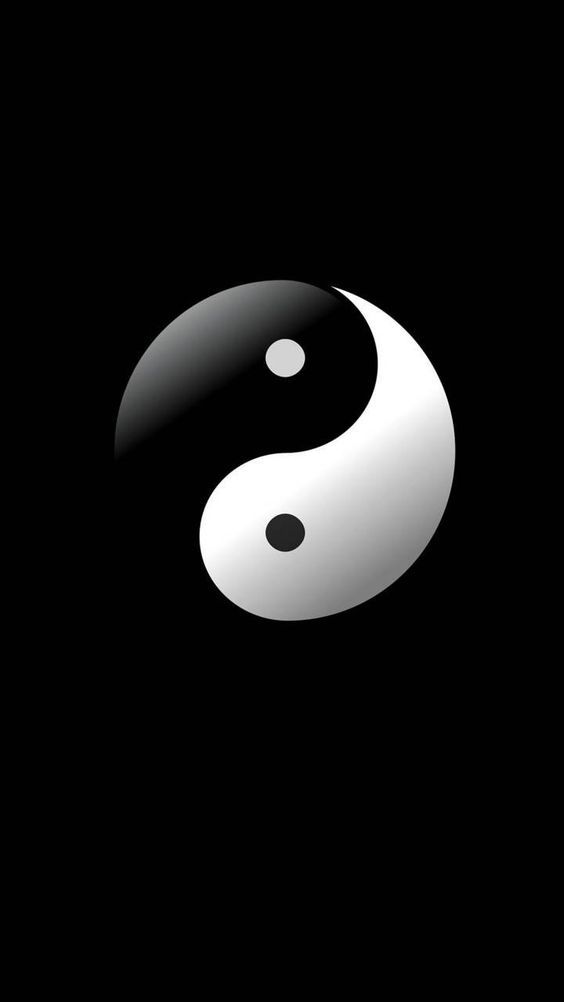 Wallpaper Yin Yang Simbol Tao Keren Mitologi Jepang Wallpaper Ponsel Lukisan