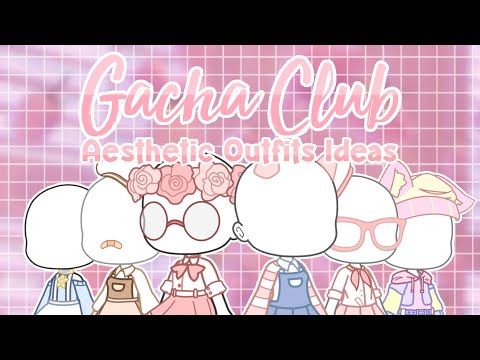 Aesthetic Gacha Club Outfits Pink