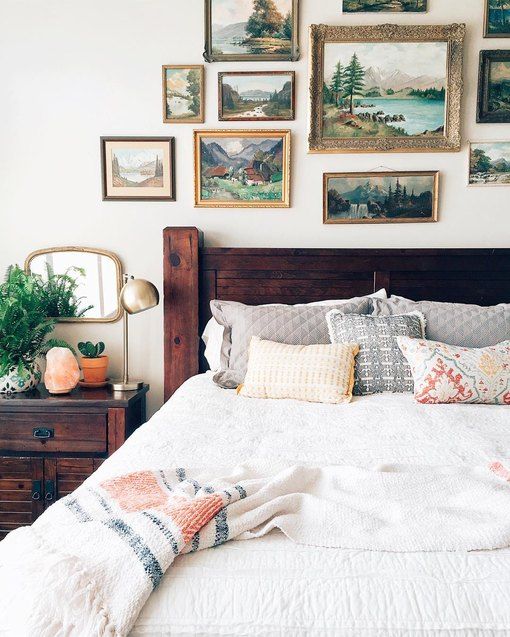 25 Clever Bedroom Wall Decor Ideas to Make the Most of That Blank ...