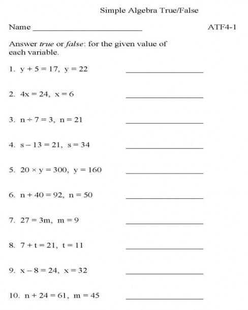 10th Grade Math Worksheets – Kidsworksheetfun