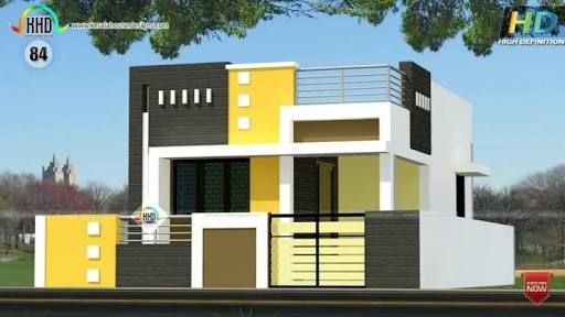 Hasil Gambar Untuk Elevations Of Independent Houses Single Floor House Design Small House Elevation House Elevation