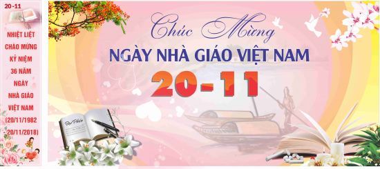 Tổng hợp hình nền powerpoint 20/11 Nhiều phiên bản lựa chọn