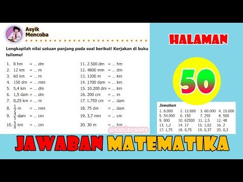 Sanjayaops Youtube Matematika Kelas 5 Matematika Buku