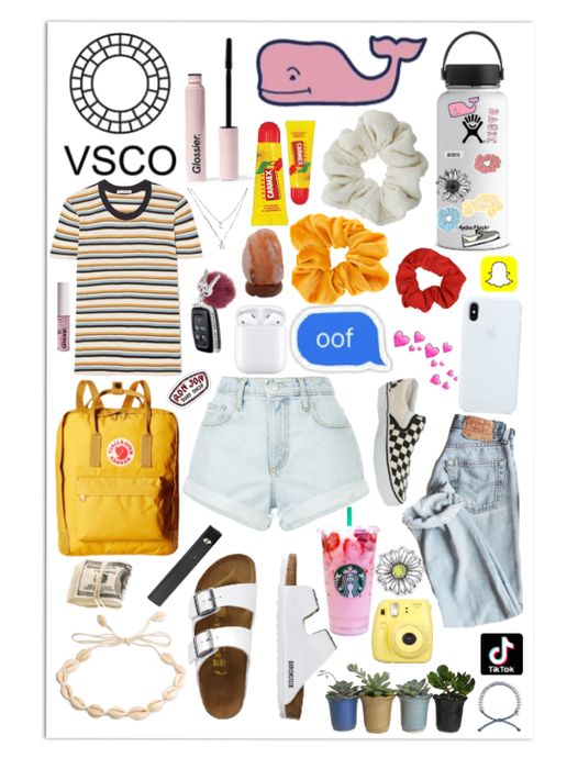 VSCO Girl Things (Outfits Starter Pack Ideas) Hairs Out Of Place |  