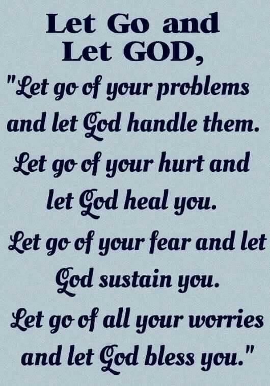 When You Let Go And Let God Quotes