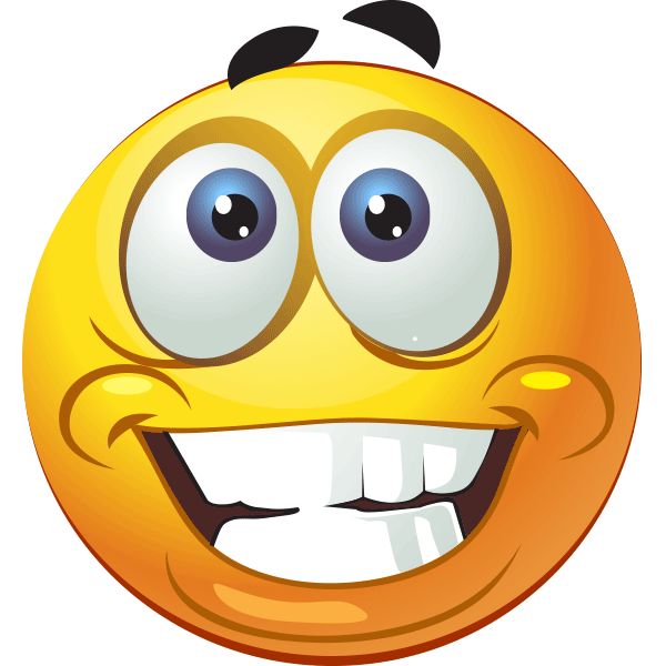 an emoticive smiley face with two black dots on it's head and eyes