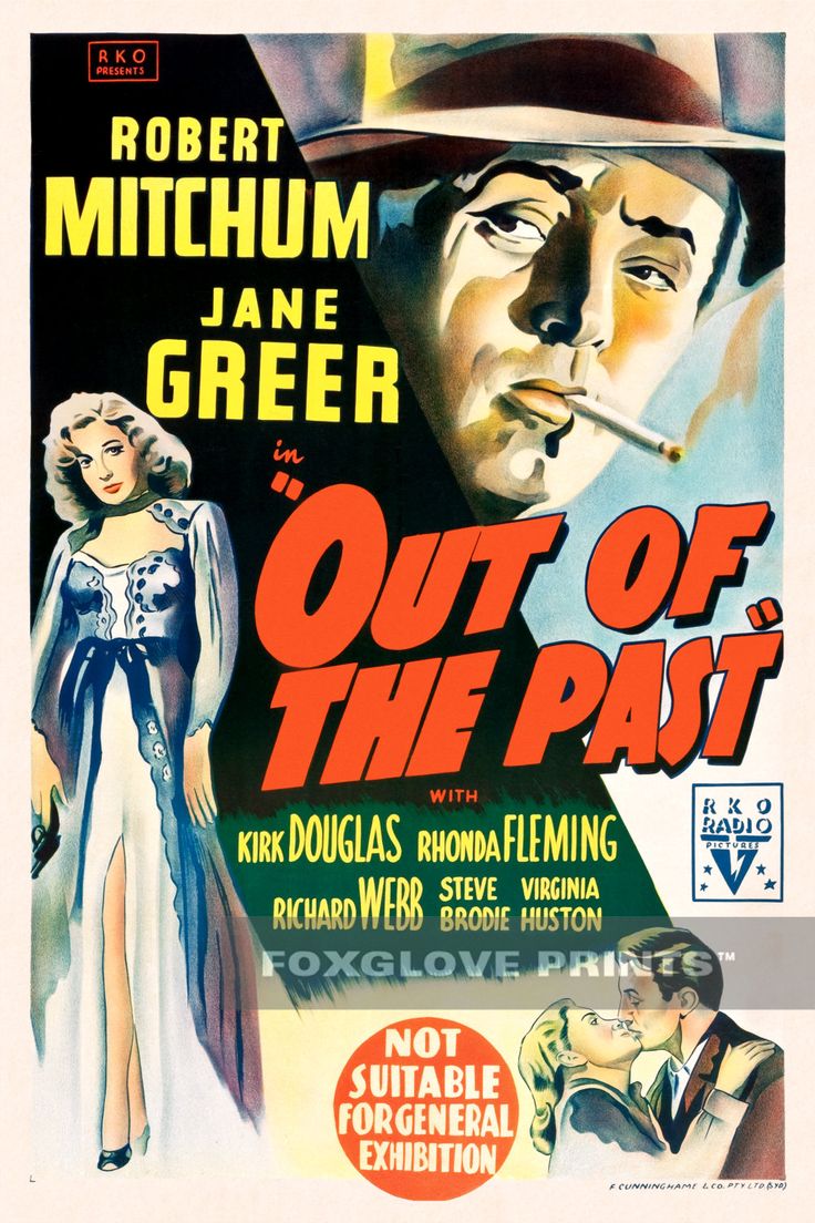 the poster for out of the past starring actors