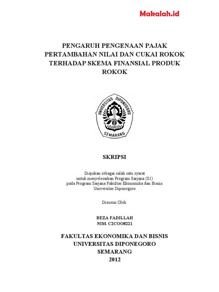 the front cover of an official document