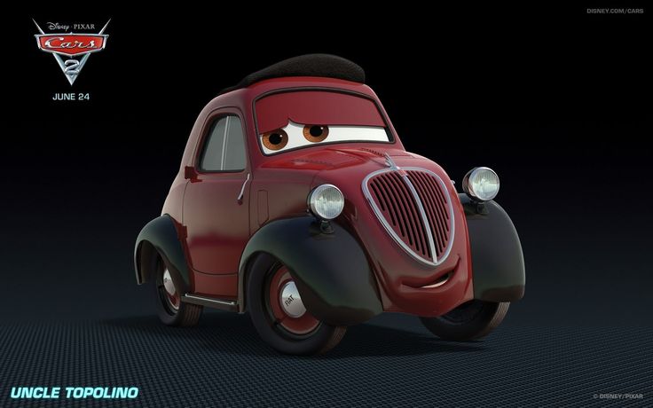 an animated character from the disney movie cars