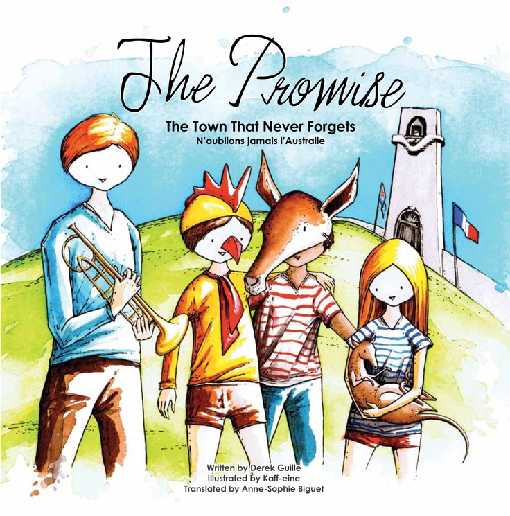 the cover of the book, the pronoise is shown with three children and an animal