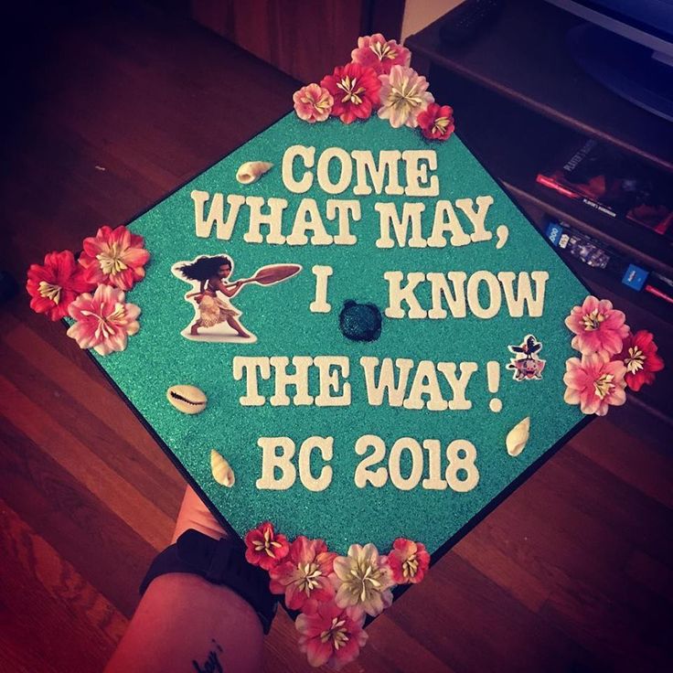 Disney's Moana graduation cap. #disney #moana | Graduation cap, Disney ...