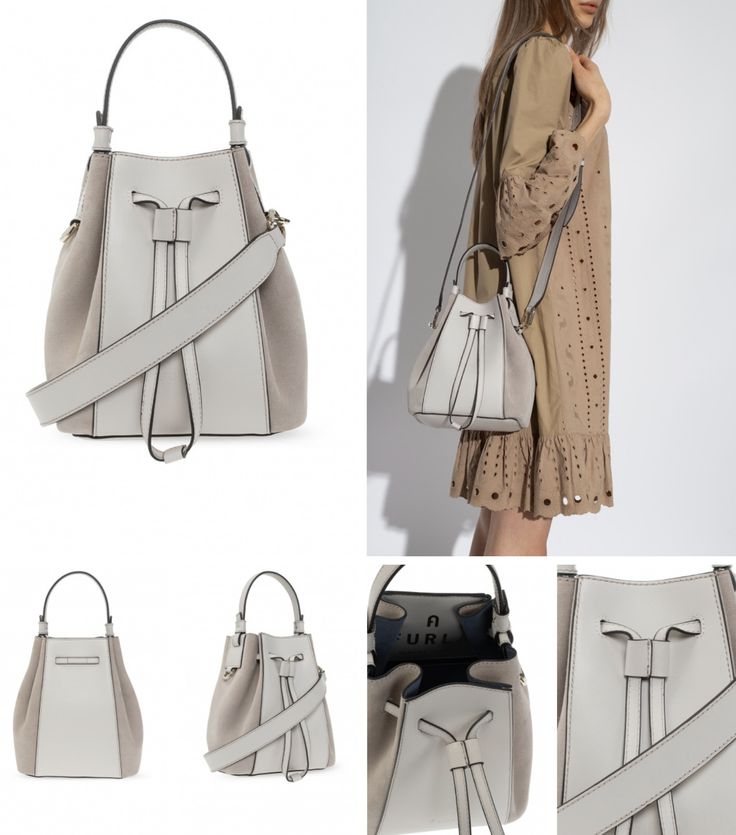 FURLA MIASTELLA MINI' BUCKET BAG Shoulder bag hand bag shoulder bag shoulder bag handbag bucket bag BRAND NEW WITH EVERYDAY -Model Number: 'MIASTELLA MINI' BUCKET BAG WB00353 BX0428-PERLA - With this FURLA high quality,  fashionable and elegant item you are right on trend. The FURLA Miastella Bucket Bag Handbag Mini shape is unique and flutters any outfit. With  This darling you will attract everyone's attention and will definitely be an eye-catcher on the shopping street. Give yourself a new, u