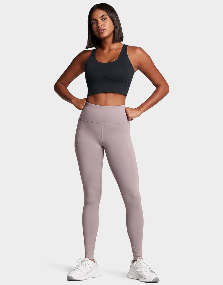 This specially engineered fabric delivers a unique type of softness that can still wick sweat like a champ. It's lightweight, it's breathable, and it's ready to work.• Ultra-soft fabric is breathable and comfortable• Material wicks sweat & dries really fast• 4-way stretch material moves better in every direction• Wide, flat waistband with side drop-in pocket• Odor control technology minimizes odor Under Armour Leggings, Student Discounts, Jd Sports, Wicks, Soft Fabric, Soft Fabrics, Under Armour, To Work, Motion