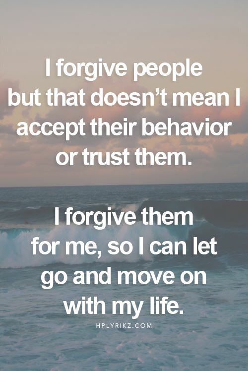 Forgive forgive forgive...but be cautious cautious cautious...Its hard to get back what you had before they broke your trust multiple of times. But forgiving so you can move on to save your sanity is the best thing you can do. And Jehovah is the best helper to help you do so. So let's forgive..be cautious and move on with Jehovah's help so you can be happy and sane.