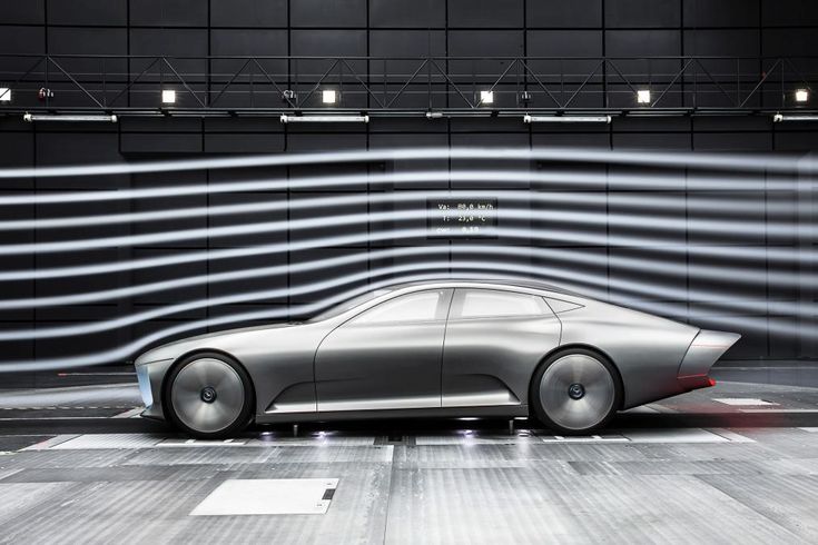 an image of a futuristic car in the middle of a room with text on it