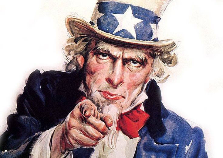 “Four million copies of the poster were quickly printed and plastered onto walls and signposts from Maine to California. Within weeks, just about every American citizen had seen it.” YO… James Montgomery Flagg, Army Poster, Military Poster, Celebrity Quizzes, Crochet Dreadlocks, Uncle Sam, Propaganda Posters, Fine Art Photo, History Museum