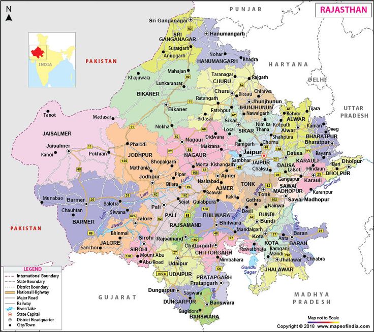 a map of pakistan with all the major cities and their respective roads in pink, green, yellow and purple