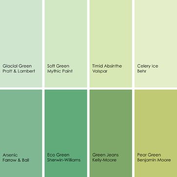 the shades of green and white are shown in this color palette, which is very similar to