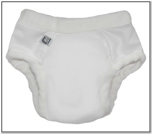 a white cloth diaper is shown on a white background