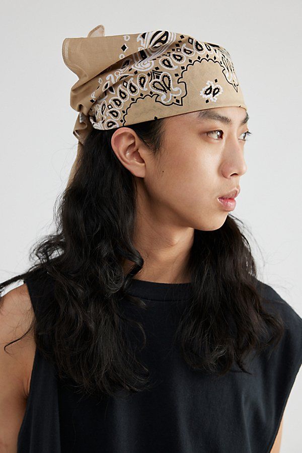 Essential Rothco bandana in a paisley print. Cotton bandana to tie at your neck & more. Features Rothco paisley pattern cotton bandana Versatile square bandana Lightweight cotton Content + Care 100% Cotton Hand wash Imported Size Dimensions: 22" x 22" | Rothco Paisley Pattern Cotton Bandana in Khaki, Men's at Urban Outfitters Trendy Bandana Print Headband, Brown Cotton Bandana With Bandana Print, Casual Adjustable Bandana With Bandana Print, Brown Bandana Print Bandana For Festivals, Brown Bandana With Bandana Print For Festival, Festival Brown Bandana With Bandana Print, Casual Adjustable Bandana Print Headwrap, Casual Bandana Print Headwrap For Festivals, Casual Festival Headwrap With Bandana Print