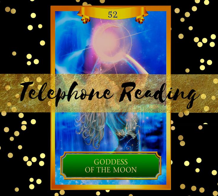 the cover for telephone reading goddess of the moon