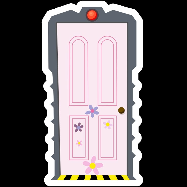 Monsters Inc Boo's Door Sticker | Imagenes de monsters inc ...